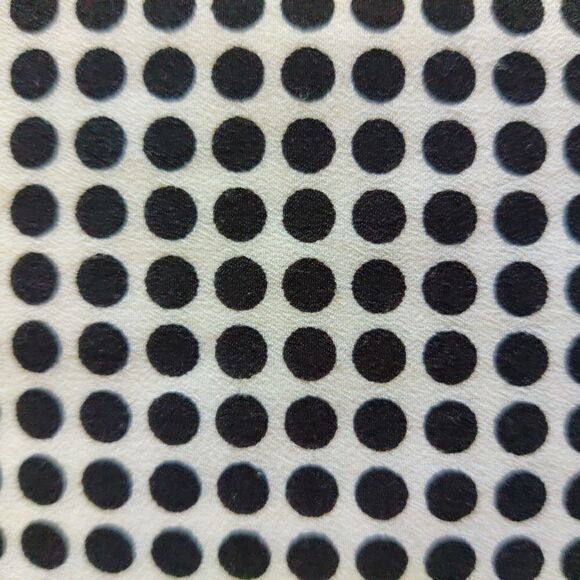 Vince Camuto polka dot zip back sleeveless top S - Picture 2 of 9